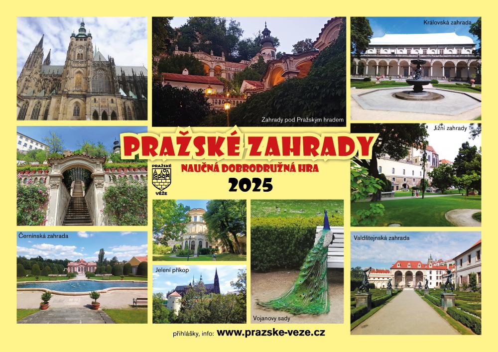 Pražské zahrady 2025